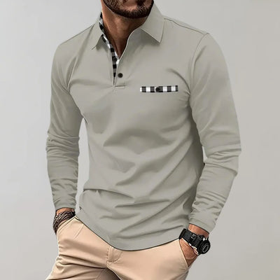 Mats Polo Shirt Heren Lange Mouw