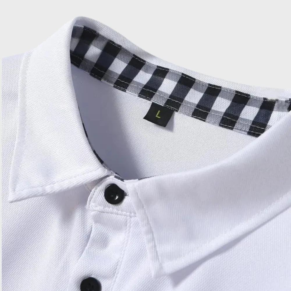 Mats Polo Shirt Heren Lange Mouw
