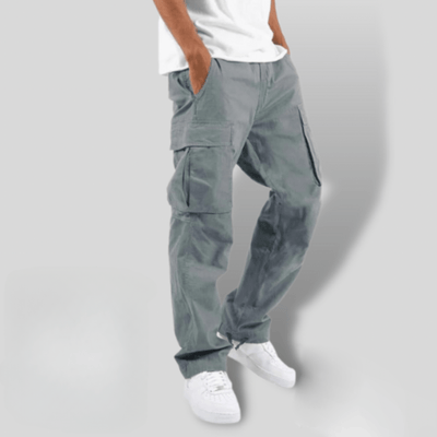 Heren Cargo Broek met Elastische Taille – Comfort en Stijl in Één