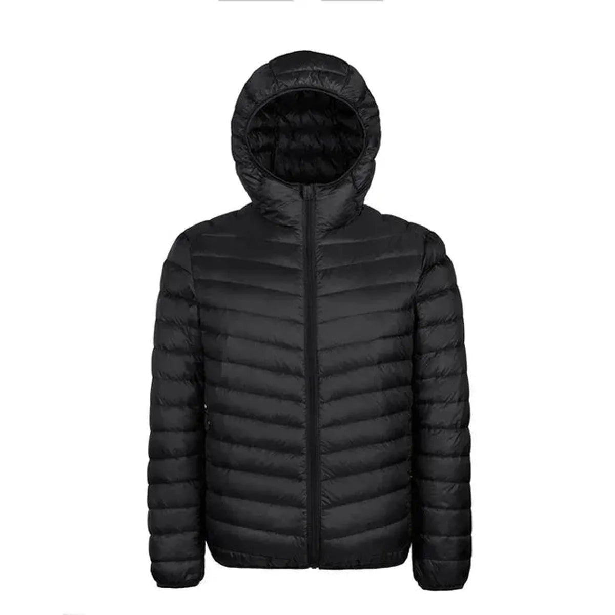 Heren Gewatteerde Winterjas met Capuchon – Warm & Stijlvol