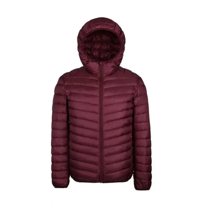 Heren Gewatteerde Winterjas met Capuchon – Warm & Stijlvol