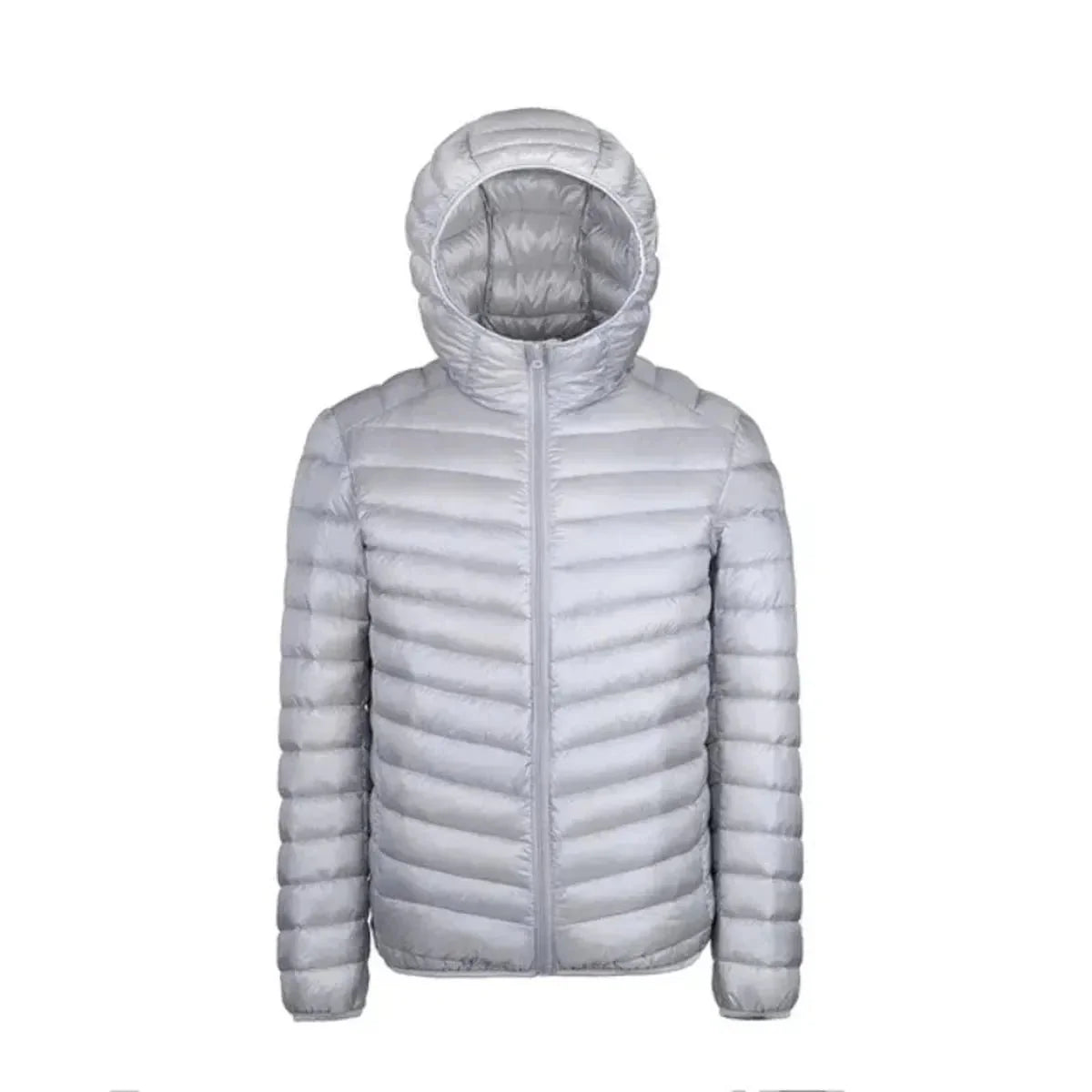 Heren Gewatteerde Winterjas met Capuchon – Warm & Stijlvol