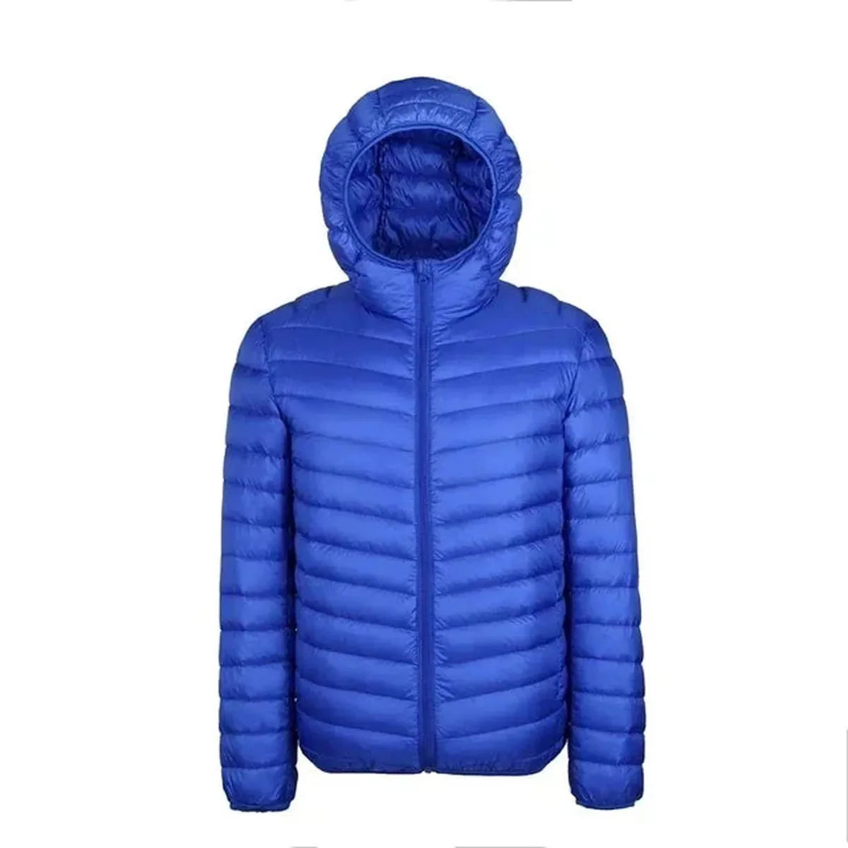 Heren Gewatteerde Winterjas met Capuchon – Warm & Stijlvol