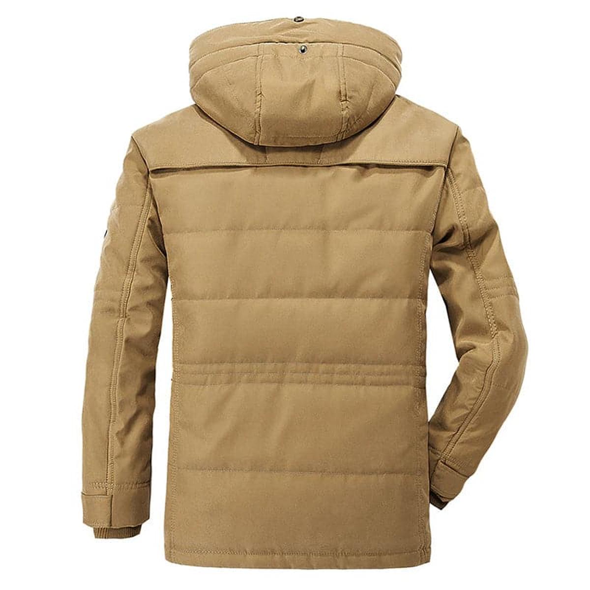 Heren Winterjas met Fleece Voering – Warm, Weerbestendig & Duurzaam
