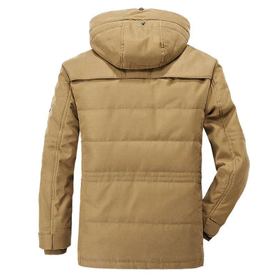 Heren Winterjas met Fleece Voering – Warm, Weerbestendig & Duurzaam