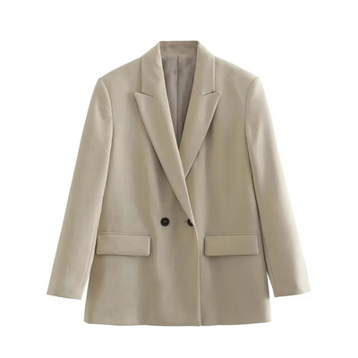 Valeria Oversized Blazer Mantel Dames – Double-Breasted