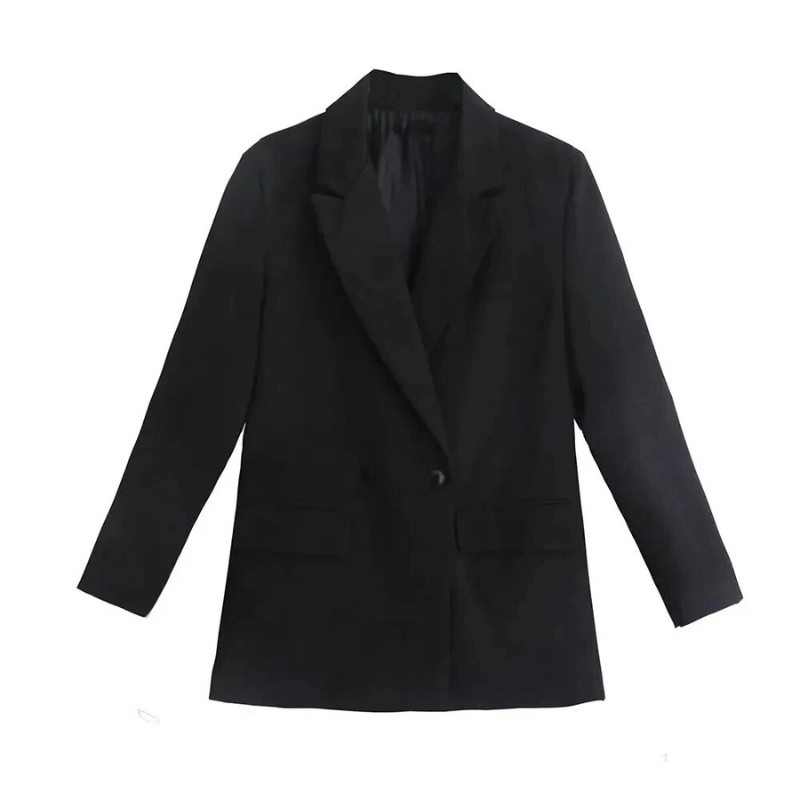 Valeria Oversized Blazer Mantel Dames – Double-Breasted