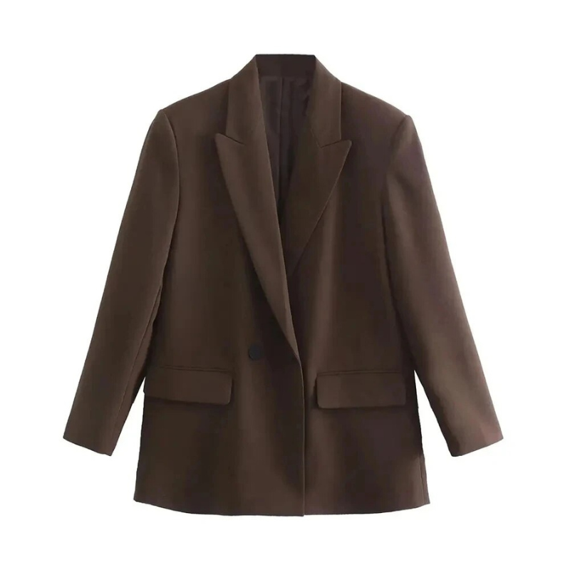 Valeria Oversized Blazer Mantel Dames – Double-Breasted