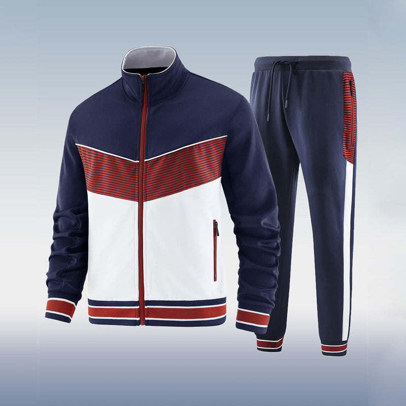 Heren Premium Trainingspak – Slim Fit 2-Delige Set
