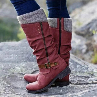Dames Orthopedische Laarzen met Anti-Slip Zool – Comfort & Steun
