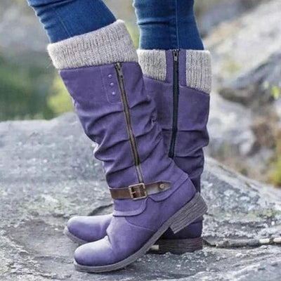 Dames Orthopedische Laarzen met Anti-Slip Zool – Comfort & Steun