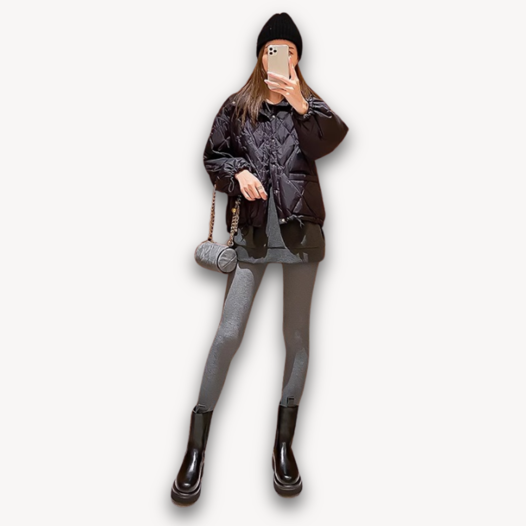 Dames Zwarte Leren Chelsea Boots – Chunky Zool & Slip-On Comfort