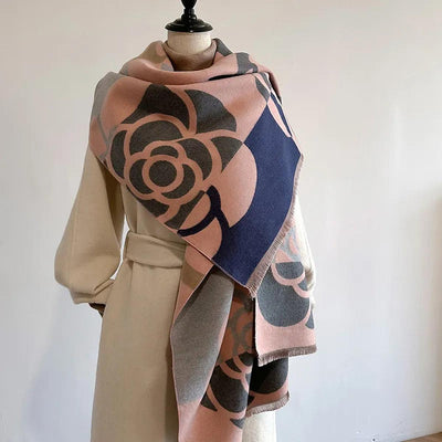 Reversible Cashmere Sjaal – Dubbelzijdig Design & Tijdloze Luxe