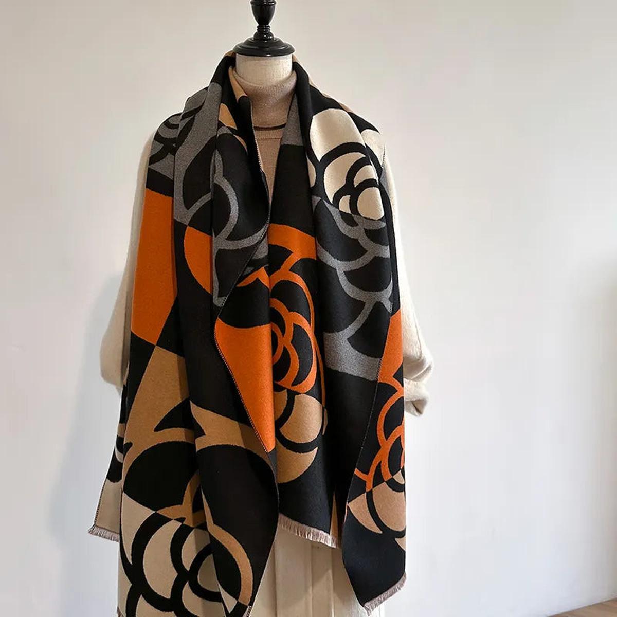 Reversible Cashmere Sjaal – Dubbelzijdig Design & Tijdloze Luxe