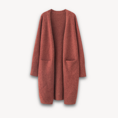 Dames Cashmere Vest – Lang Open Model