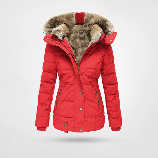 Dames Winterjas met Capuchon – Warm, Modern & Gevoerd