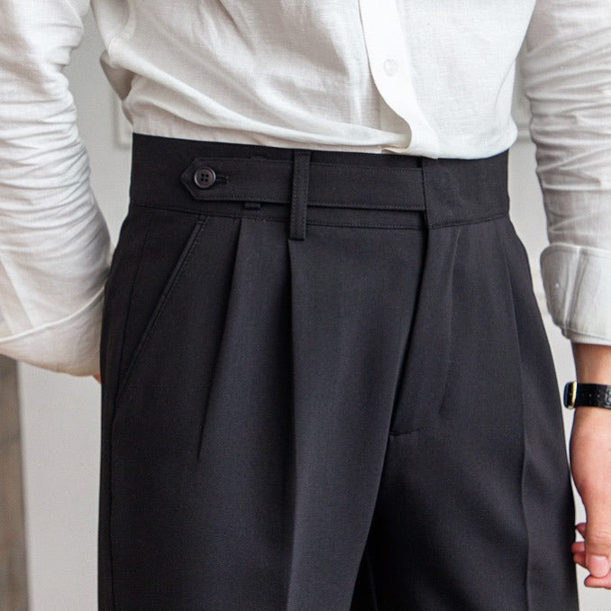 Tailored Pantalon – Slim Fit Rechte Herenbroek