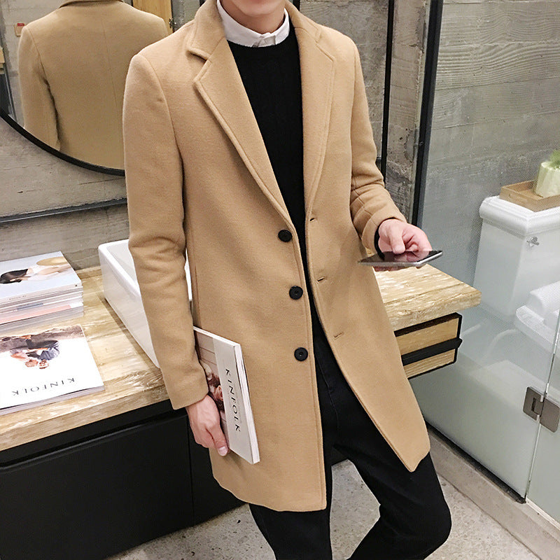 Lange Herenjas – Tijdloze Elegantie voor Herfst en Winter