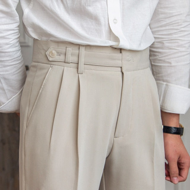 Tailored Pantalon – Slim Fit Rechte Herenbroek
