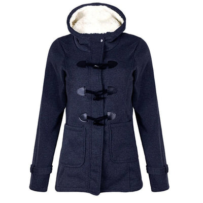 SAMANTHA – Lange Winterjas Dames met Capuchon