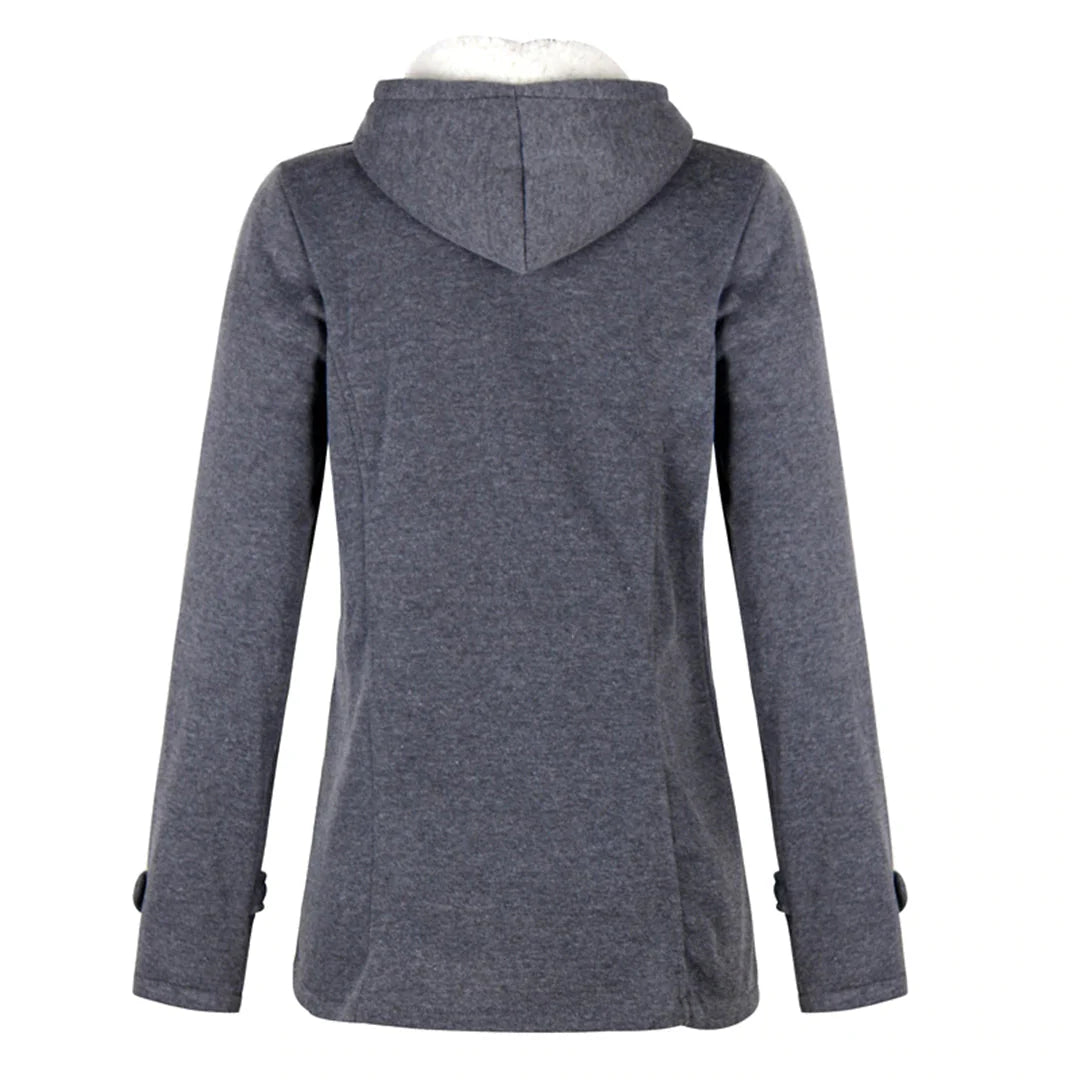 SAMANTHA – Lange Winterjas Dames met Capuchon