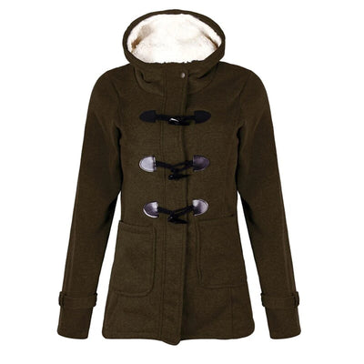 SAMANTHA – Lange Winterjas Dames met Capuchon