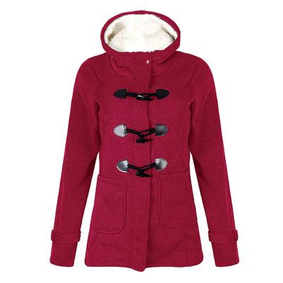 SAMANTHA – Lange Winterjas Dames met Capuchon