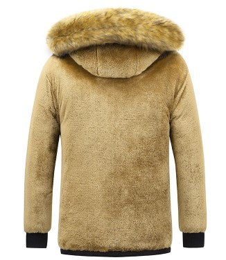 Heren Winterparka met Afneembare Capuchon – Warm & Stijlvol