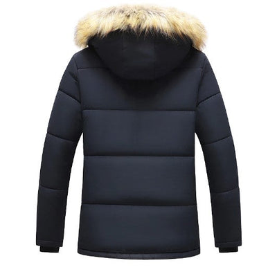 Heren Winterparka met Afneembare Capuchon – Warm & Stijlvol