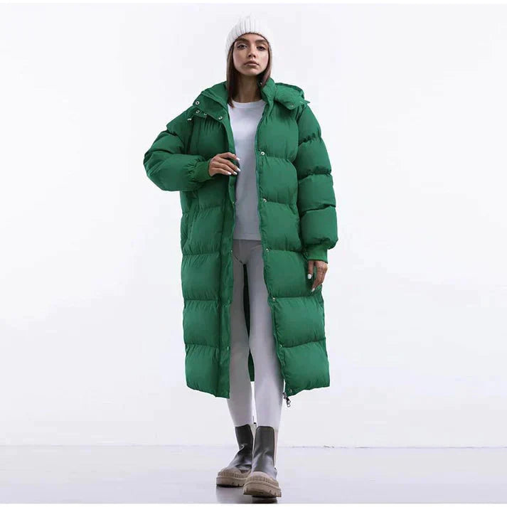 Lange Pufferjas Dames – Warm & Comfortabel