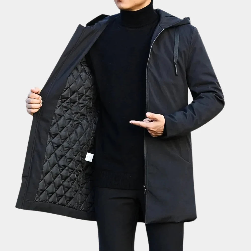 Tommy Elegant Long Coat Heren