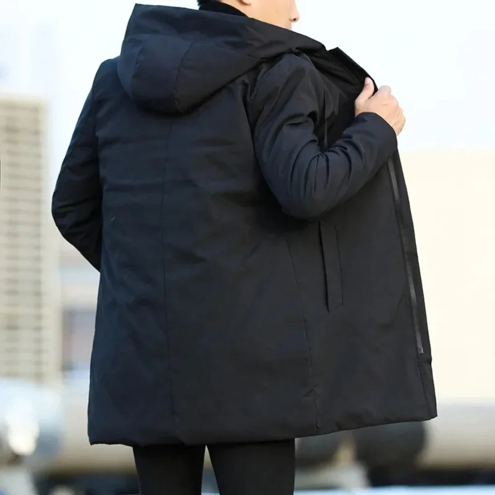 Tommy Elegant Long Coat Heren