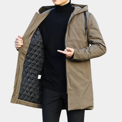 Tommy Elegant Long Coat Heren