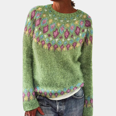 Alpina Wol Print Sweater