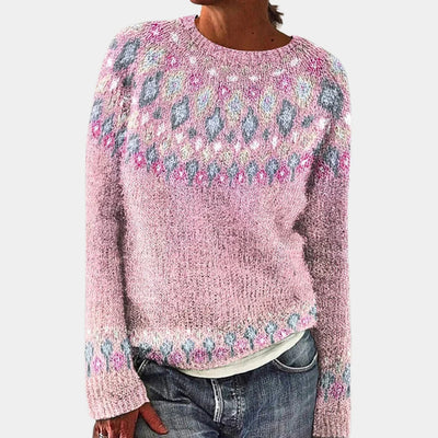 Alpina Wol Print Sweater
