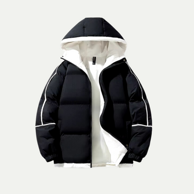 Unisex Gewatteerde Parka met Capuchon – Winterjas