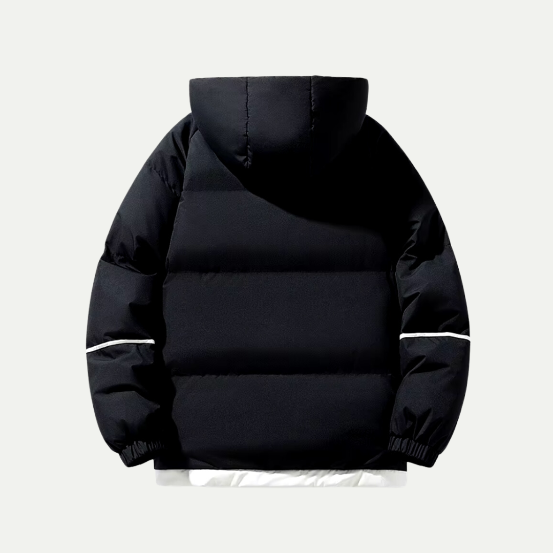 Unisex Gewatteerde Parka met Capuchon – Winterjas