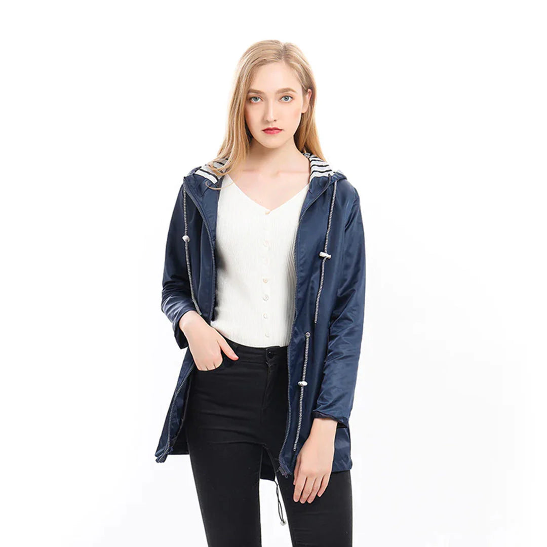 Genzina Long Rain Parka