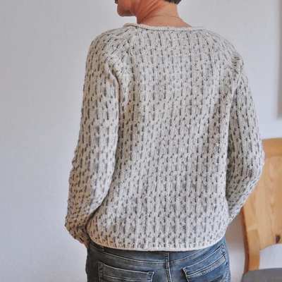 Venezia Fijngebreide Slim Fit Pullover