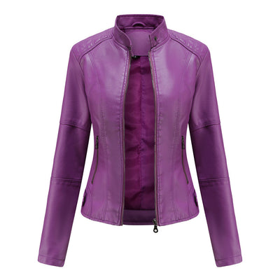 Getailleerde Leren Dames Jas – Tijdloos & Elegant