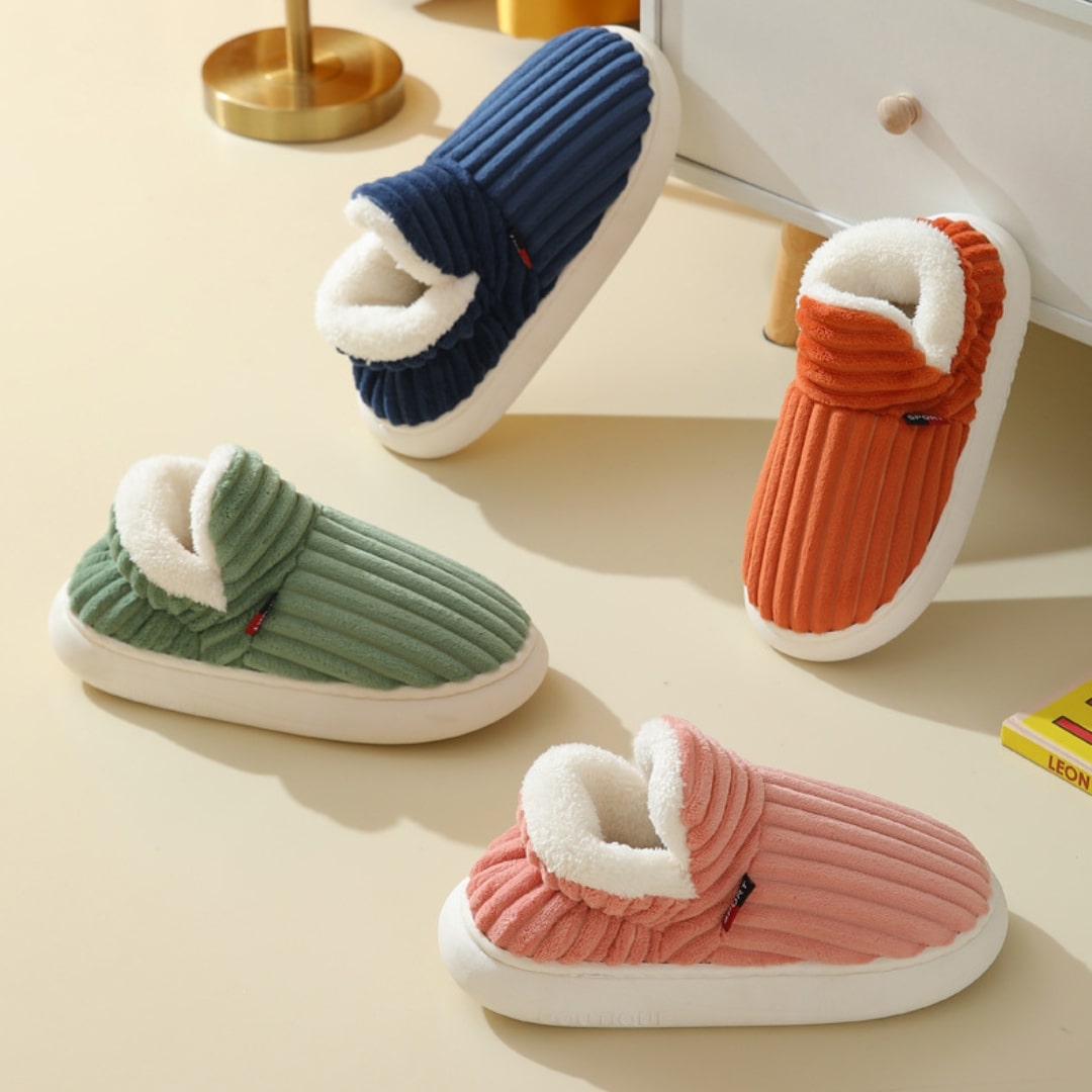 Warme Dames en Heren Pantoffels – Zacht, Comfortabel & Antislip