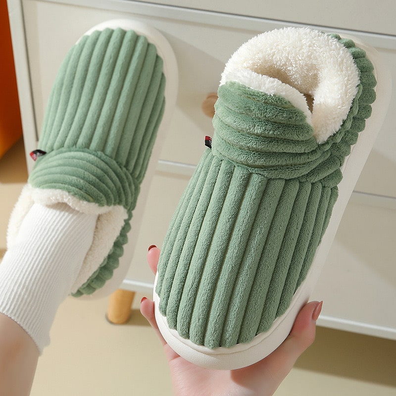 Warme Dames en Heren Pantoffels – Zacht, Comfortabel & Antislip