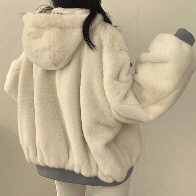 Dames Wendejacke met Kapuchon – Warme & Veelzijdige Fleecejas