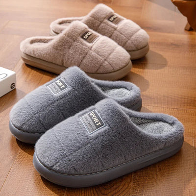 Lucas – Warme Comfort Hausschuhe