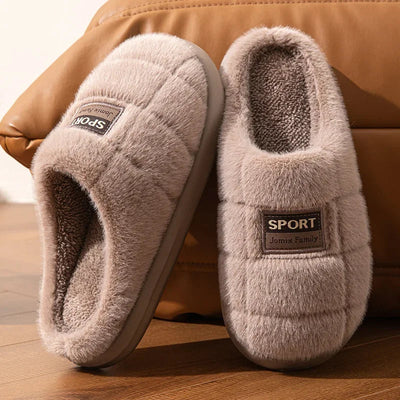 Lucas – Warme Comfort Hausschuhe