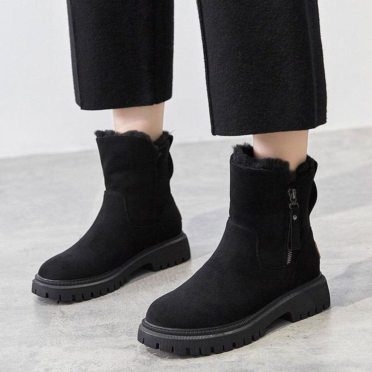 Dames Waterdichte Winterlaarzen – Warm & Anti-Slip Zool