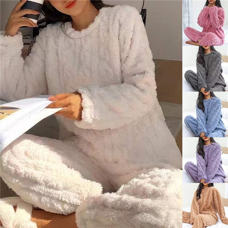Siena Zacht Fleece Pyjama Set