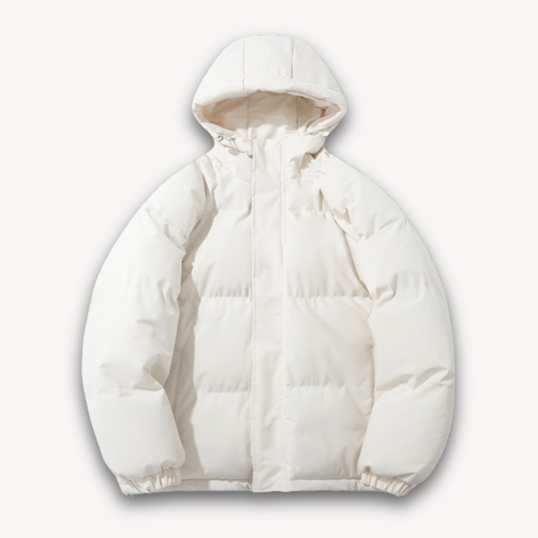 Heren Puffer Jas met Capuchon – Lichtgewicht Winterjas