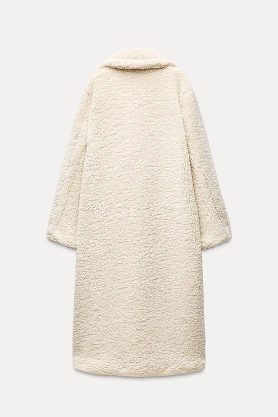Aurora Lange Teddy Jas Dames – Warm & Elegant