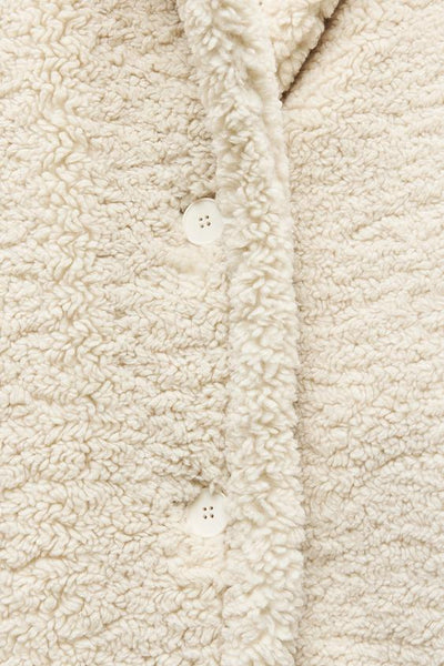 Aurora Lange Teddy Jas Dames – Warm & Elegant